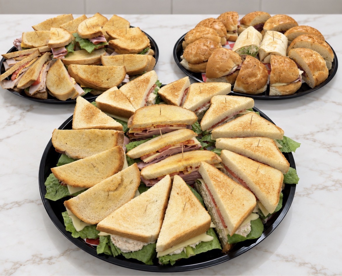 Sandwich catering platters